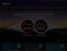 Tablet Screenshot of ogilvie-fleet.co.uk